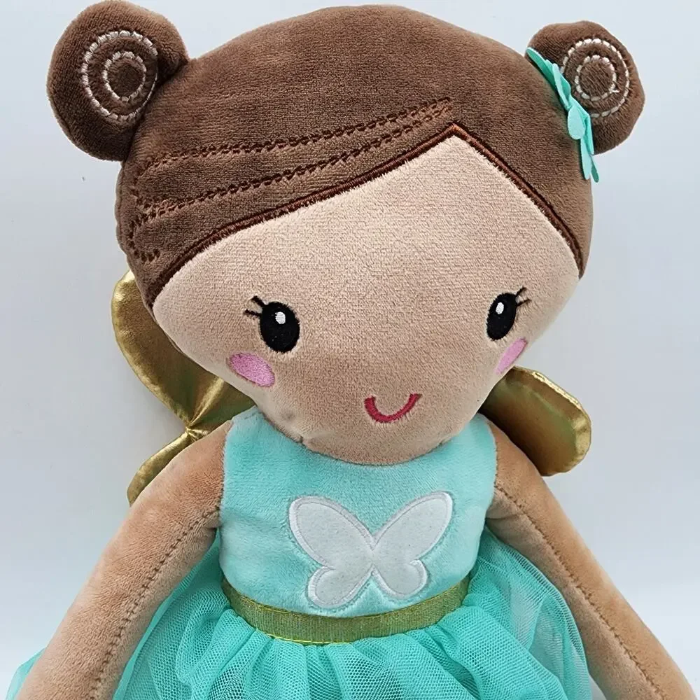 Your Zone Ballerina Tan Fairy Plush Doll 21